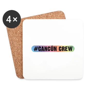Cancun Crew - Coasters (set of 4) - white - Front