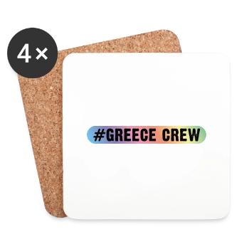 Greece Crew - Coasters (set of 4) - white - Front