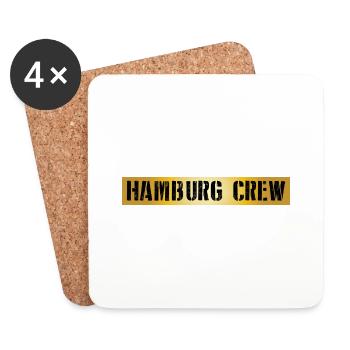 Hamburg Crew - Coasters (set of 4) - white - Front