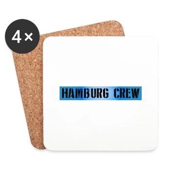 Hamburg Crew - Coasters (set of 4) - white - Front