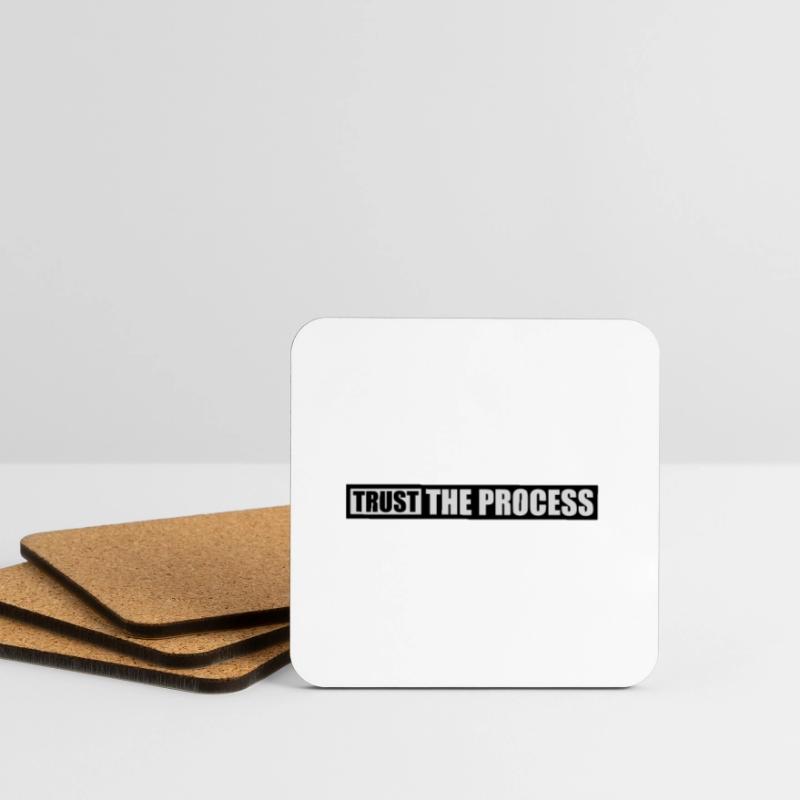 faire confiance au processus Devis Dessous de verre (lot de 4)