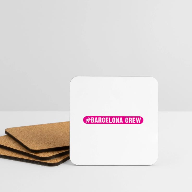 Équipage de Barcelone Dessous de verre (lot de 4)