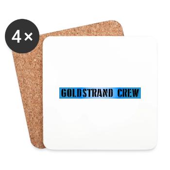 Golden Sands Crew - Coasters (set of 4) - white - Front