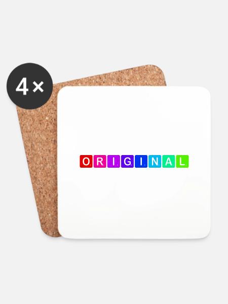 Original - Coasters (set of 4) - white