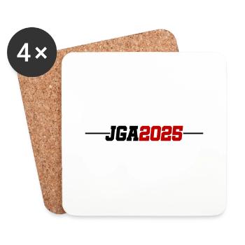 Jga 2025 - Untersetzer (4er-Set) - Weiß - Vorne
