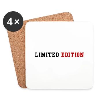Limited Edition - Untersetzer (4er-Set) - Weiß - Vorne