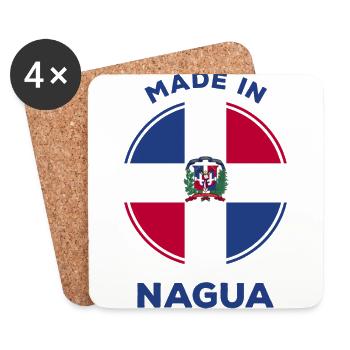 Nagua - Coasters (set of 4) - white - Front