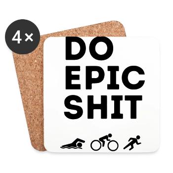 Triathlon - Coasters (set of 4) - white - Front