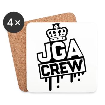 Bachelor Party Jga Crew - Coasters (set of 4) - white - Front