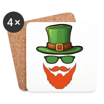 Saint patrick's day - Coasters (set of 4) - white - Front