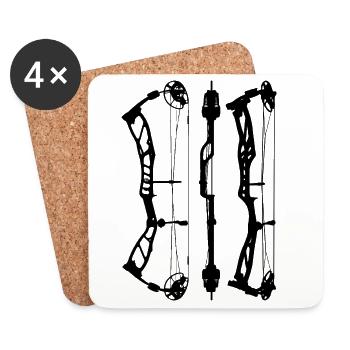 EliteBasin_Plan - Coasters (set of 4) - white - Front