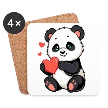 Gift Mother's Day Gift Mom Gifts - Coasters (set of 4) - white - Front