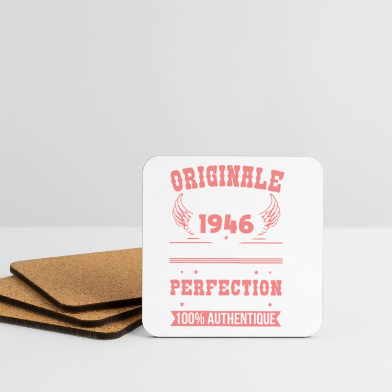 1946 – Unique example – Premium quality Coasters (set of 4)