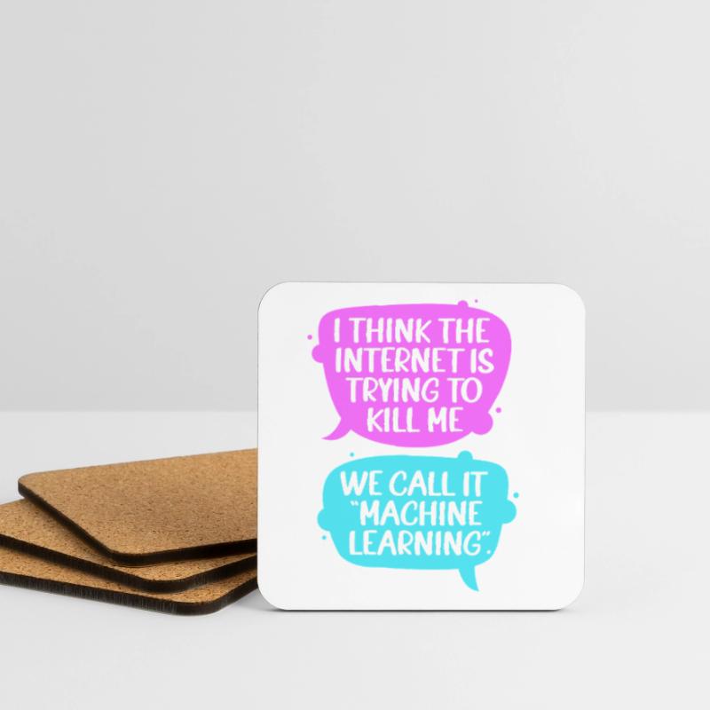 GPT Programmer Coder Coasters (set of 4)