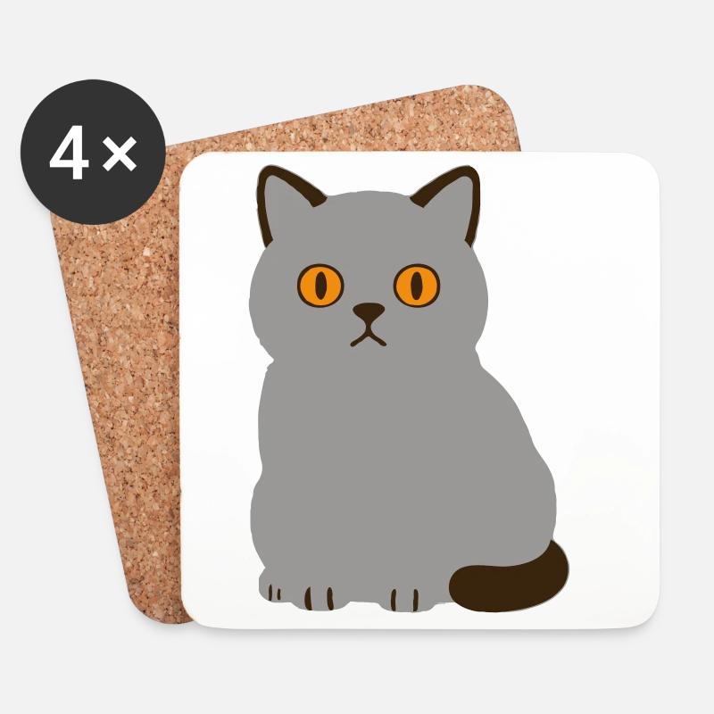 Just Teodoro - Coasters (set of 4) - white