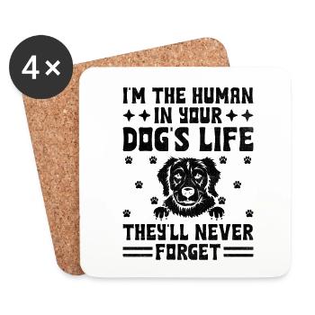 Dog Trainer Dog Training Training Dogs Pet Care Pr - Coasters (set of 4) - white - Front