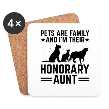 Pet Sitter Pet Sitting Dog and Cat Sitters Dog Wal - Coasters (set of 4) - white - Front