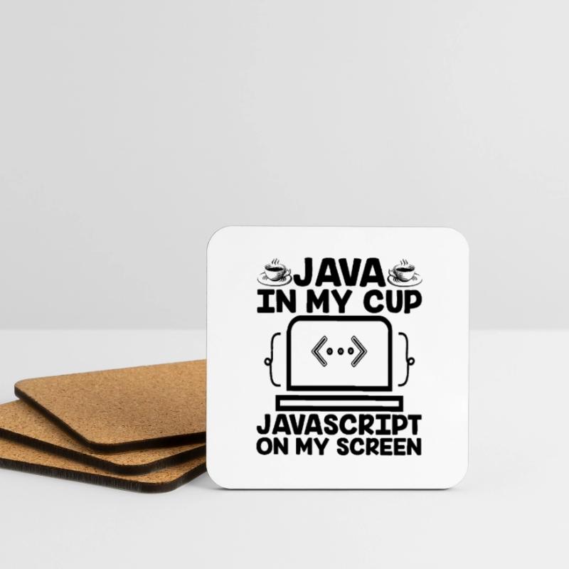 Coffee Coding Programmer Coder Developer Nerd Coff Coasters (set of 4)