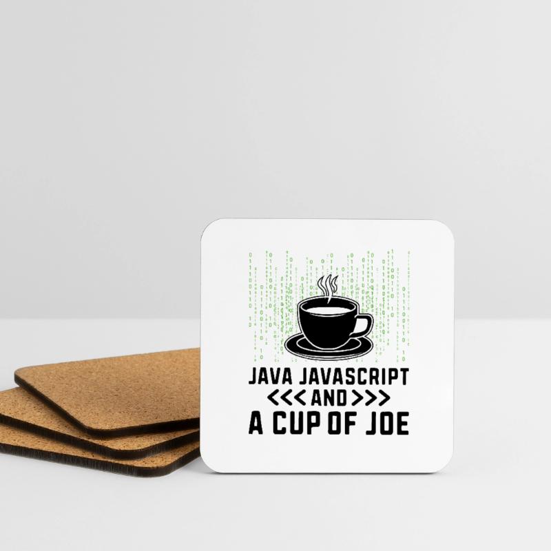Coffee Coding Programmer Coder Developer Nerd Coff Coasters (set of 4)