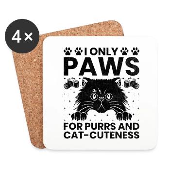Cat Photographers Cat Lovers Photograpy Cats Photo - Coasters (set of 4) - white - Front