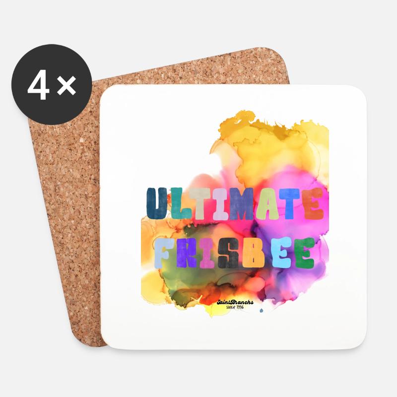 3 Ultimative Flamme - Untersetzer (4er-Set) - Weiß