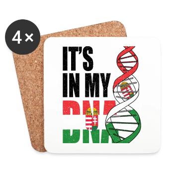 Hungary - Coasters (set of 4) - white - Front