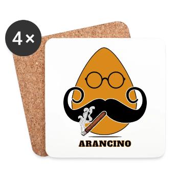 Arancino Sicilian specialità - Untersetzer (4er-Set) - Weiß - Vorne