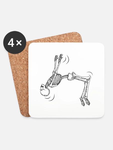 Parkour - Coasters (set of 4) - white