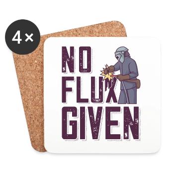 Welder outfit for welders - Coasters (set of 4) - white - Front