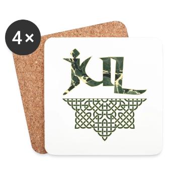 jul e 226 - Coasters (set of 4) - white - Front