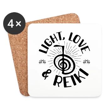 Spirituality - Coasters (set of 4) - white - Front