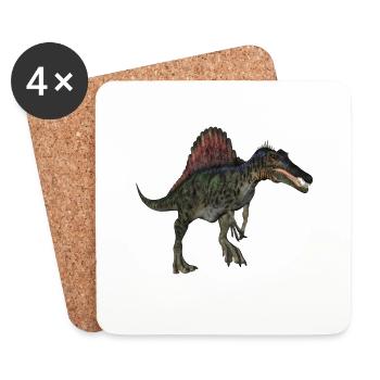 spinosaurus1 - Untersetzer (4er-Set) - Weiß - Vorne