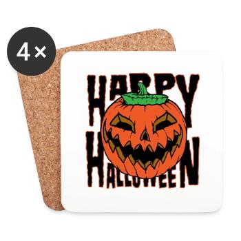 Halloween eu - Coasters (set of 4) - white - Front