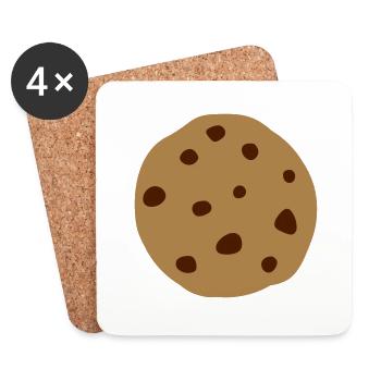 Cookie - Coasters (set of 4) - white - Front