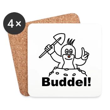 mole - Coasters (set of 4) - white - Front