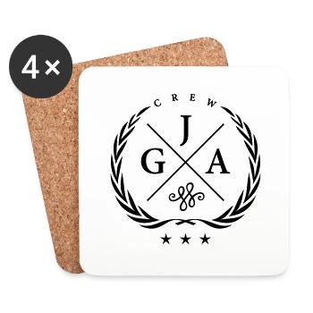 jga crew kranz - Untersetzer (4er-Set) - Weiß - Vorne