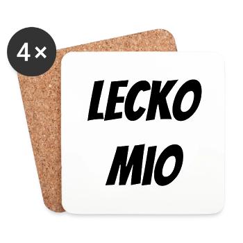 lecko mio - Untersetzer (4er-Set) - Weiß - Vorne