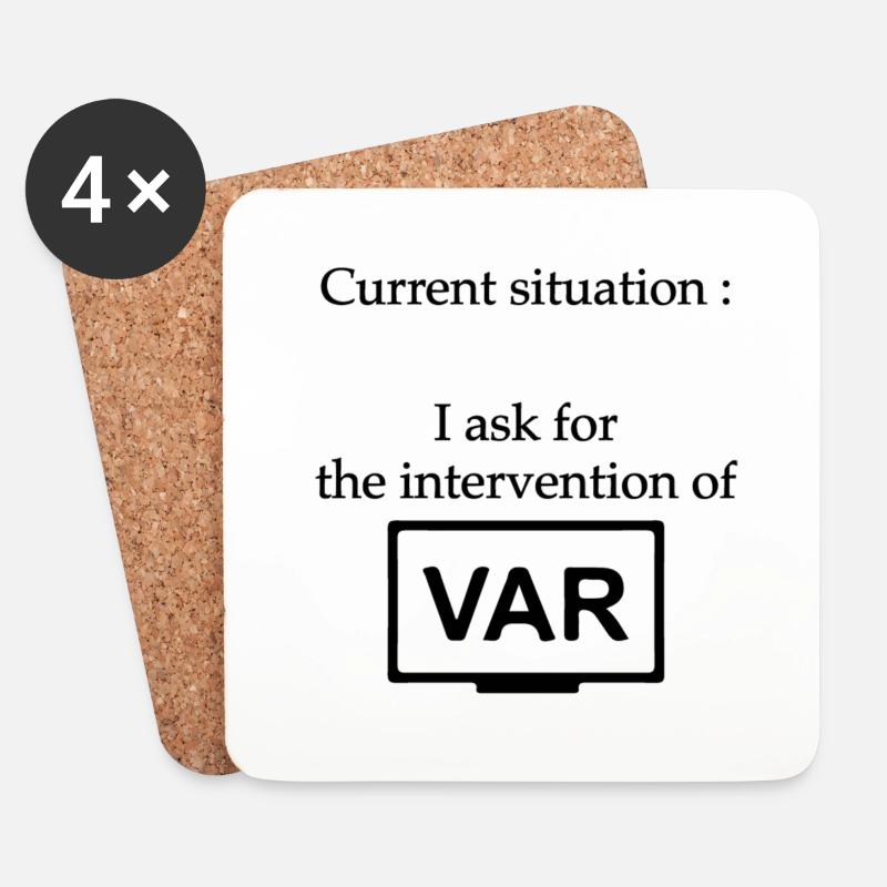 Var - Coasters (set of 4) - white
