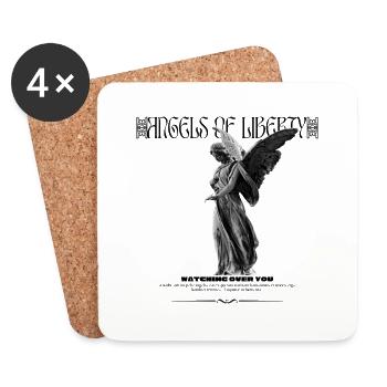 Angels of Liberty - Untersetzer (4er-Set) - Weiß - Vorne