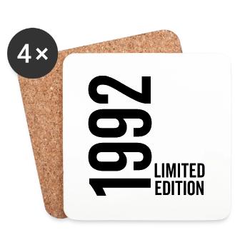 1992 Limited Edition - Coasters (set of 4) - white - Front