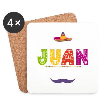 I'm The Juan For You Party Cinco De Mayo - Untersetzer (4er-Set) - Weiß - Vorne
