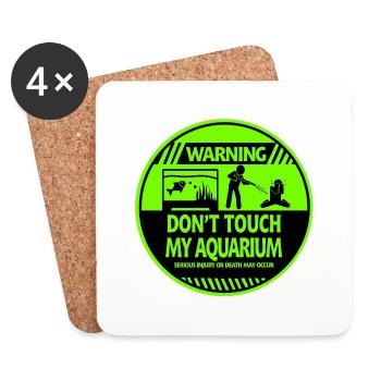 Aquarium - Coasters (set of 4) - white - Front