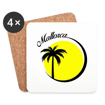 Majorca - Coasters (set of 4) - white - Front