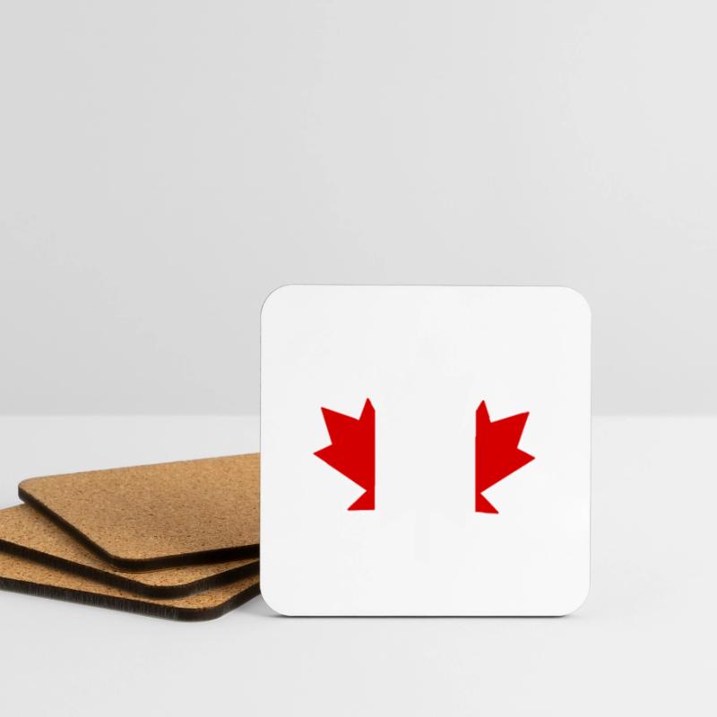 Canada Canada Maple Leaf Coasters (set of 4)