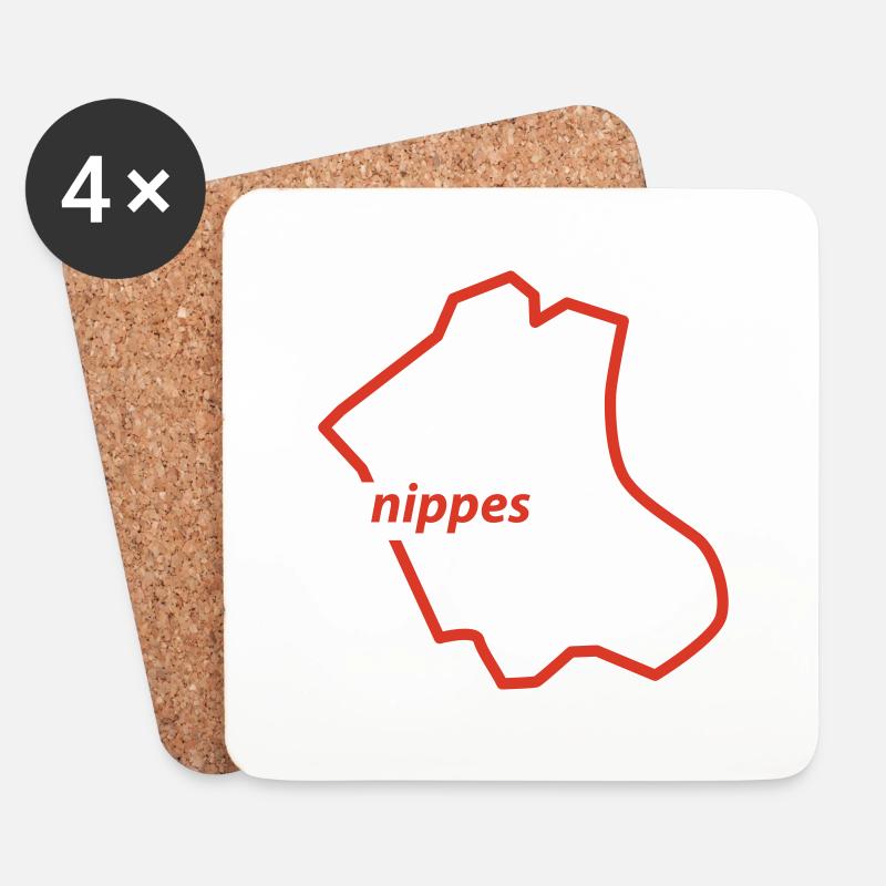 nippes - Untersetzer (4er-Set) - Weiß