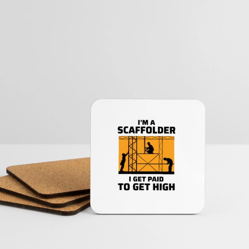 Plate-forme d’échafaudage constructeur d’échafaudage d’échafaudage d’échafaudage Dessous de verre (lot de 4)