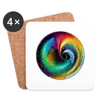 Vertebra - Coasters (set of 4) - white - Front