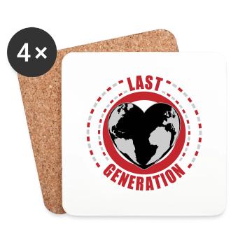 Last generation | Colors changeable - Coasters (set of 4) - white - Front