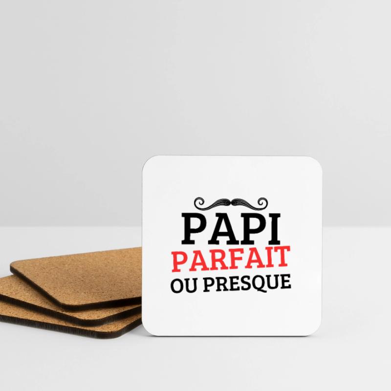 PAPI PERFEKT oder FAST PERFEKT Untersetzer (4er-Set)