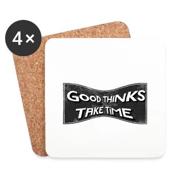 Good Thinks 8 - Untersetzer (4er-Set) - Weiß - Vorne